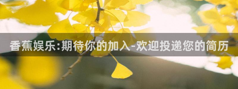 壹号电子娱乐app下载最新版本安装：香蕉娱乐:期待你的加入-欢迎投递您的简历